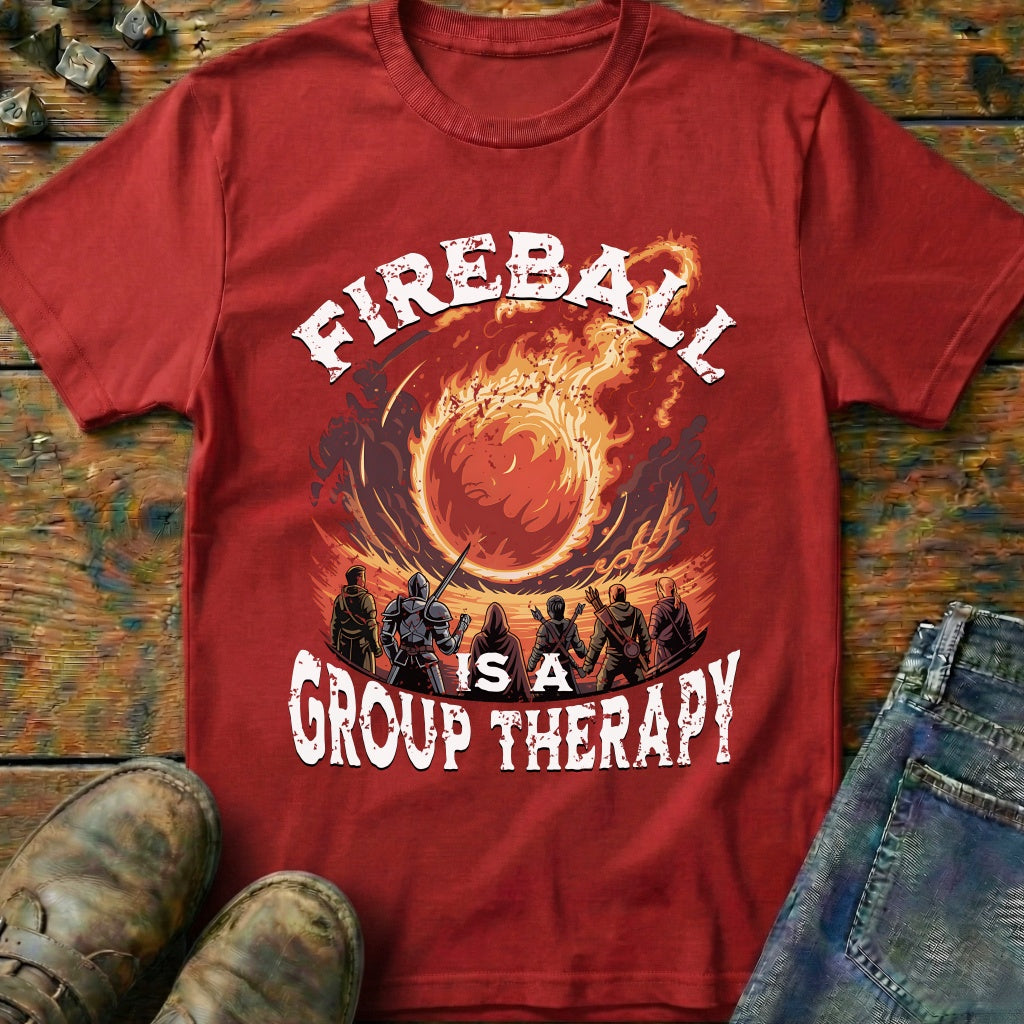 Fireball is a Group Therapy T-Shirt