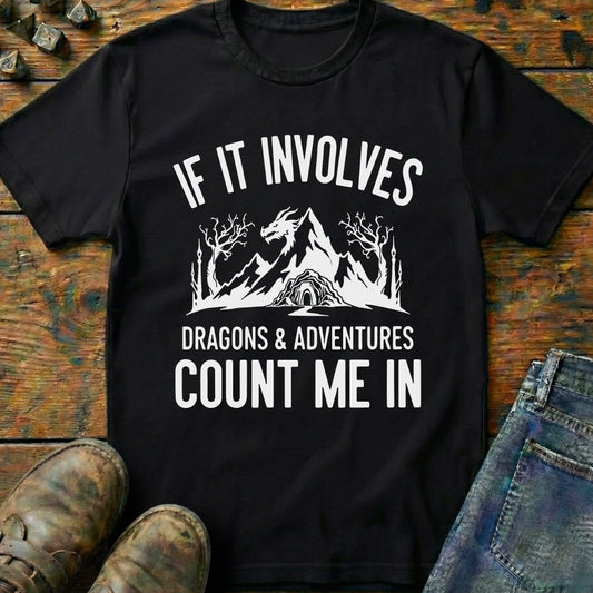 If It Involves Dragons T-Shirt