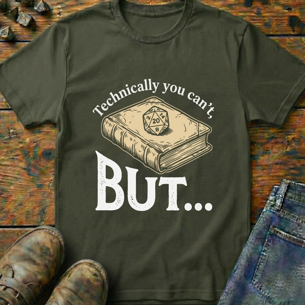 Technically You Cant Rule Book T-Shirt