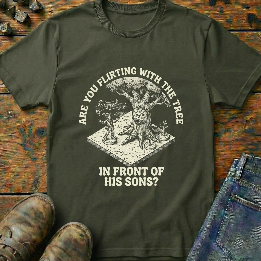 Flirting With The Tree T-Shirt