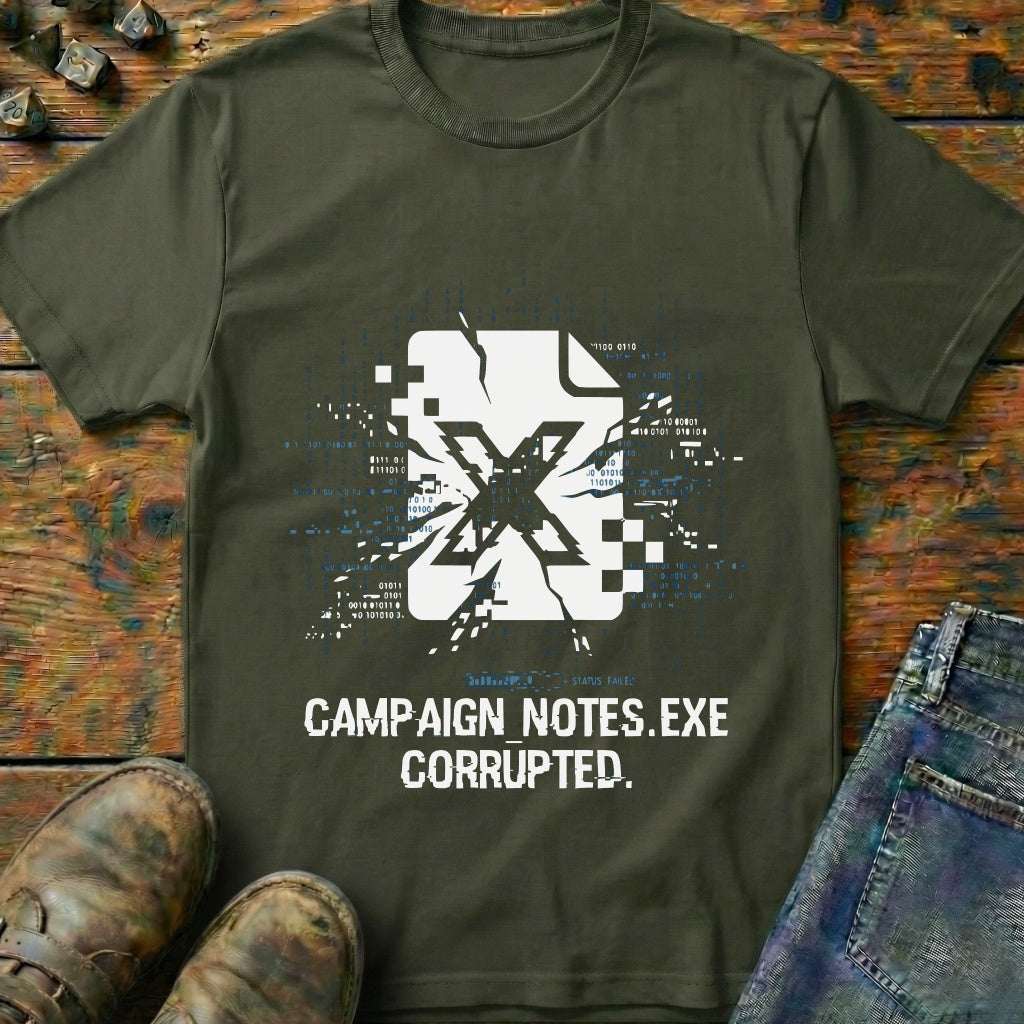 Campaign Notes Exe T-Shirt