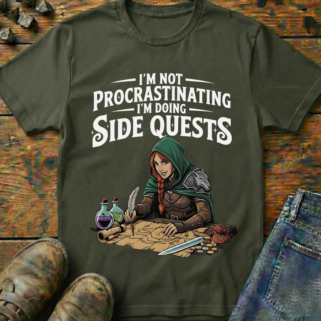 I'm Doing Side Quests Heroine T-Shirt