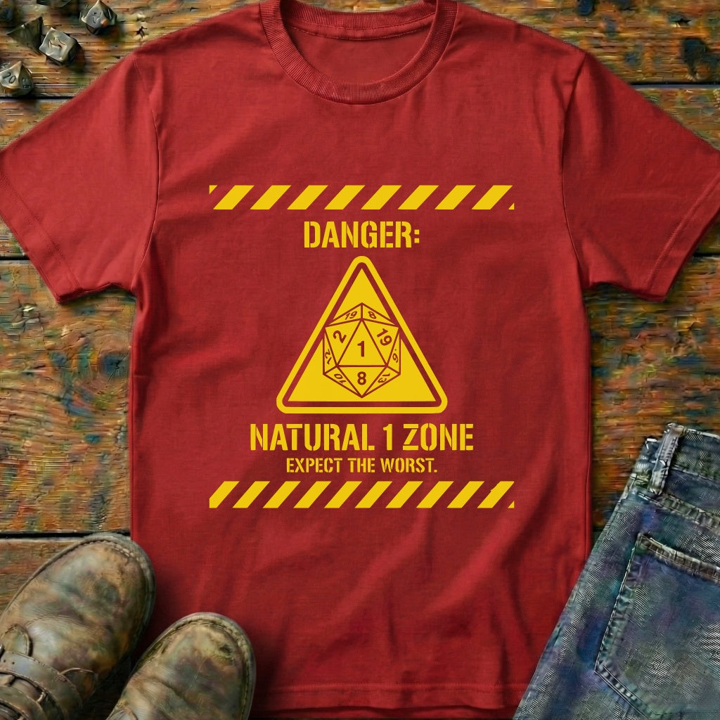 Danger Natural 1 Zone T-Shirt