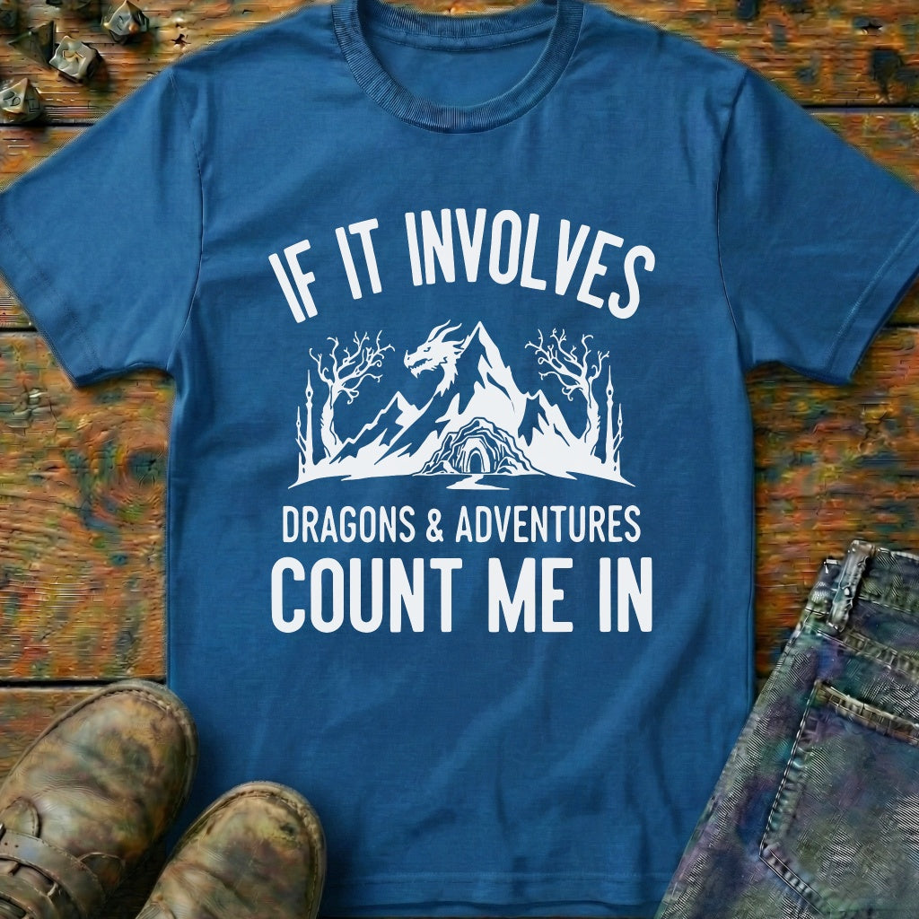 If It Involves Dragons T-Shirt