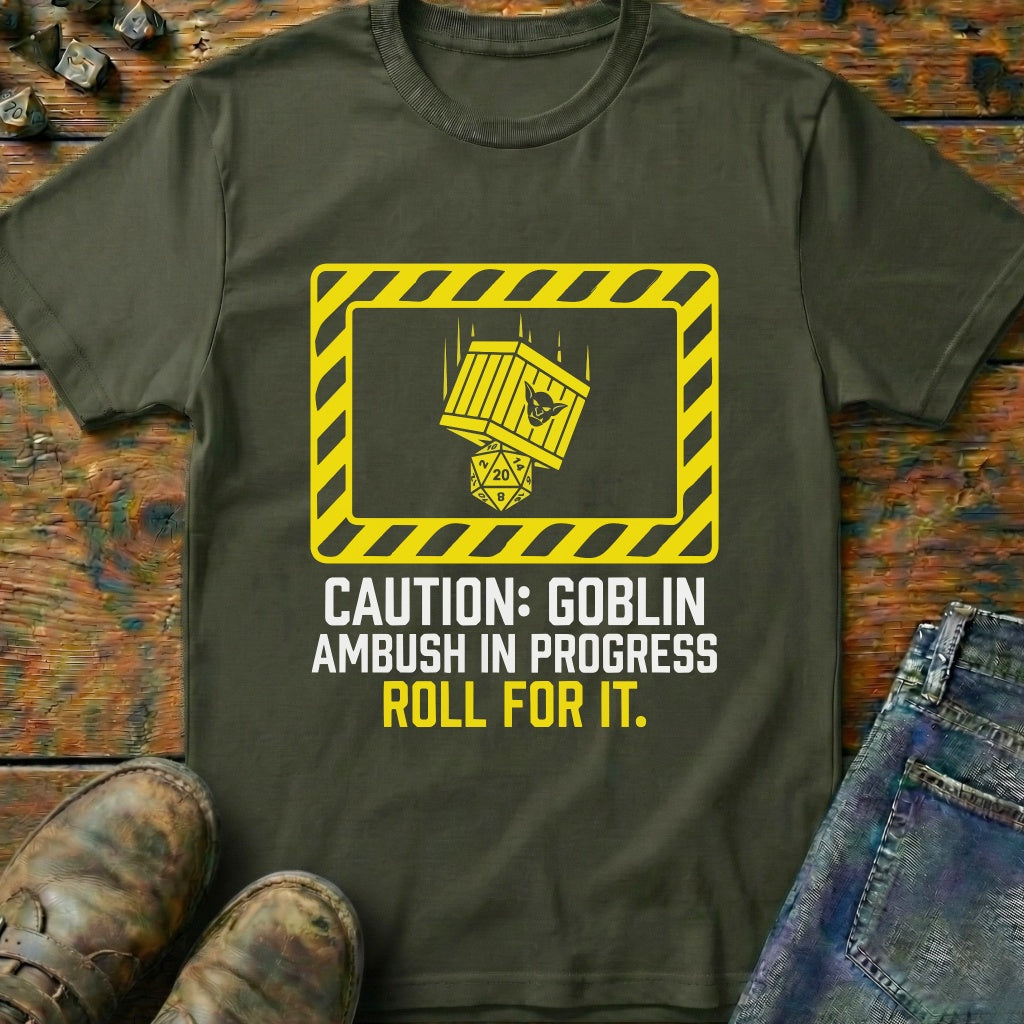 Caution Goblin Ambush T-Shirt