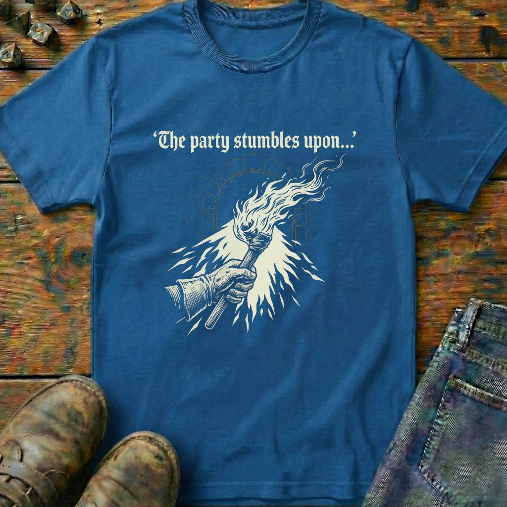 The Party Stumbles Torch T-Shirt