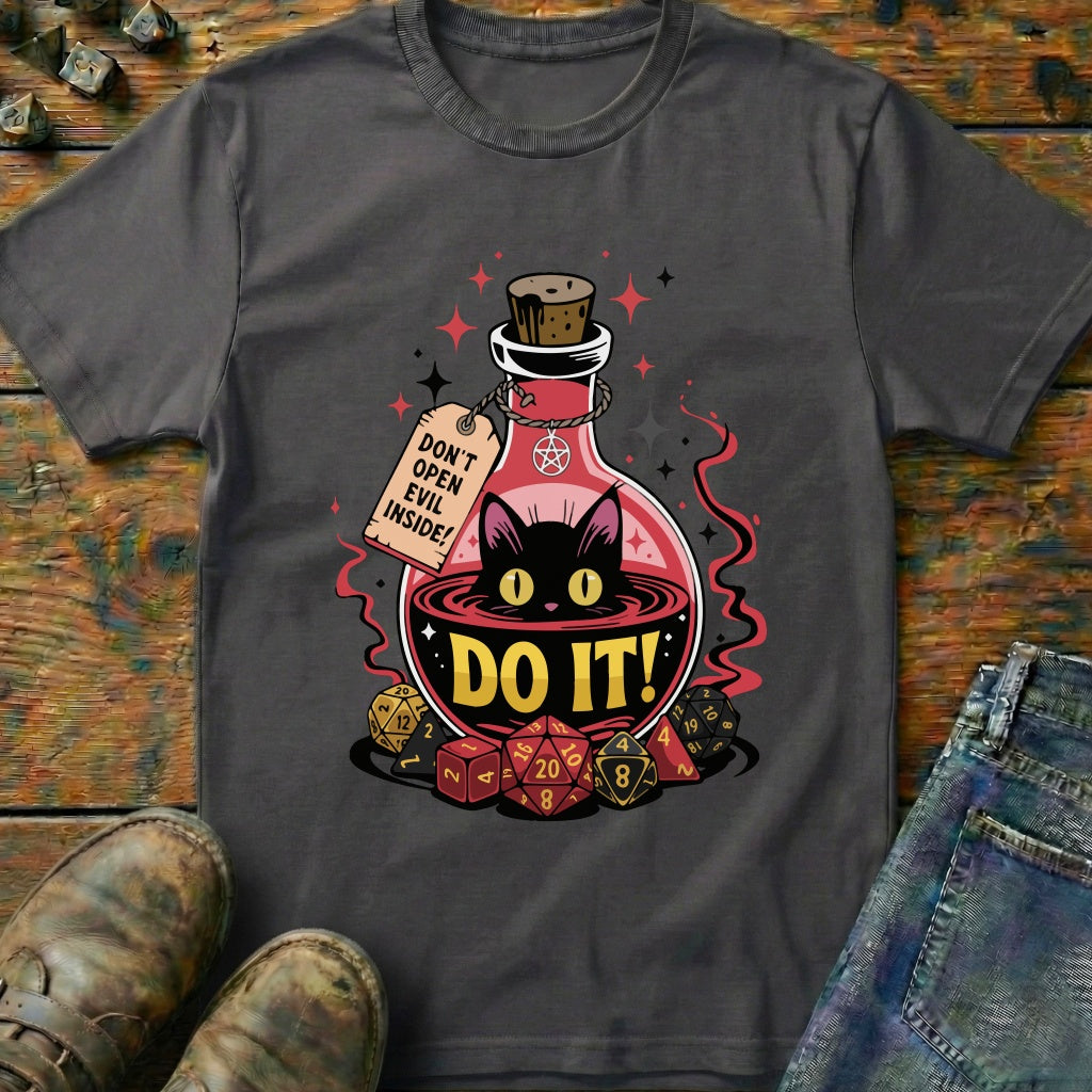 Witch Cat Potion T-Shirt
