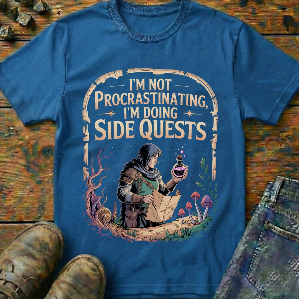 I'm Doing Side Quests Forest T-Shirt