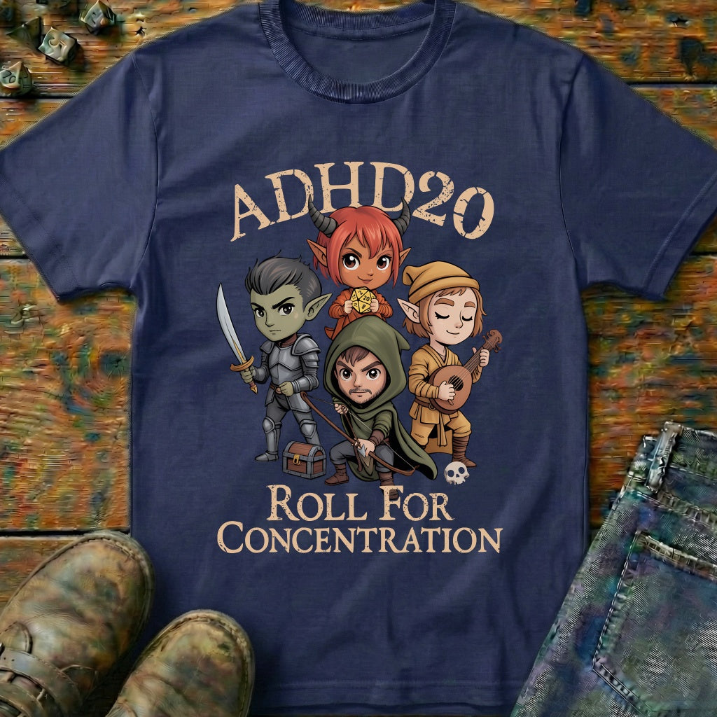 Roll For Concentration T-Shirt