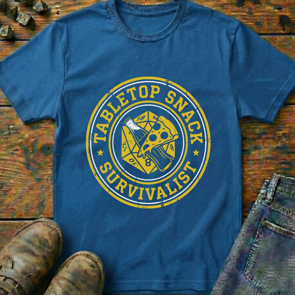 Tabletop Snack Survivalist T-Shirt