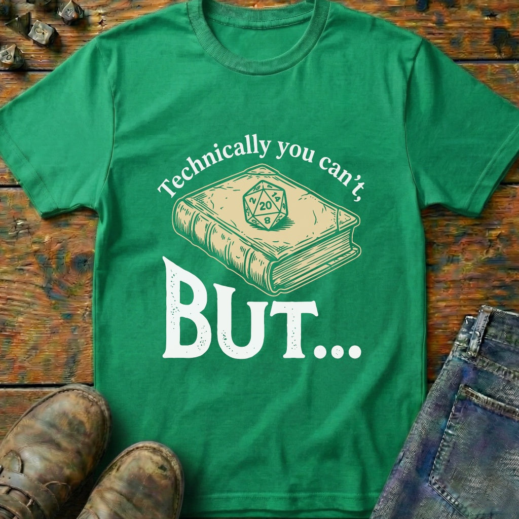 Technically You Cant Rule Book T-Shirt