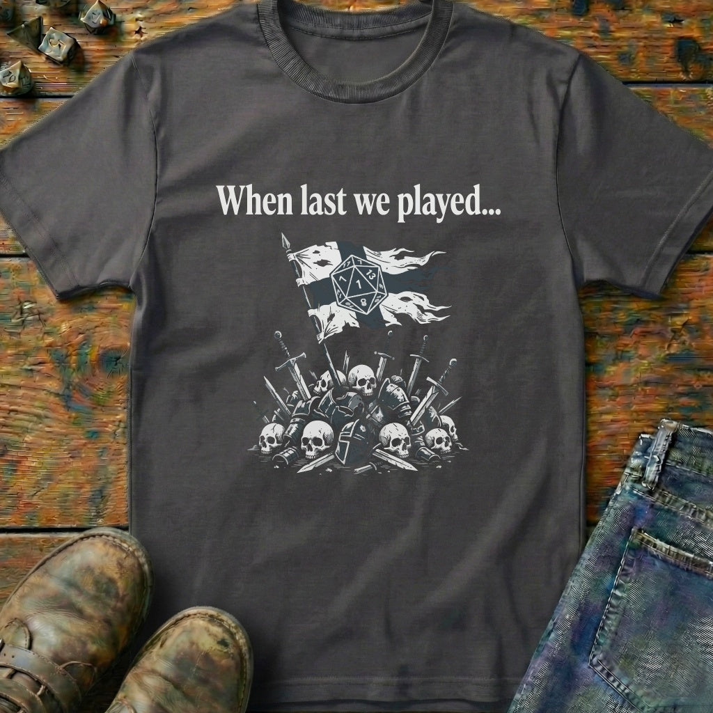 When Last We Played Flag T-Shirt
