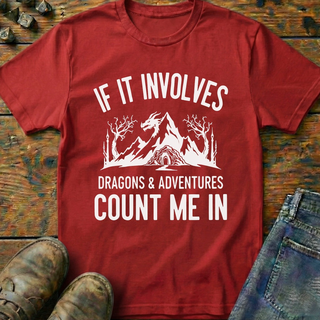 If It Involves Dragons T-Shirt
