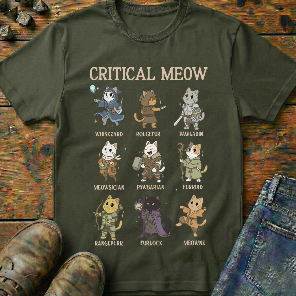 Critical Meow T-Shirt
