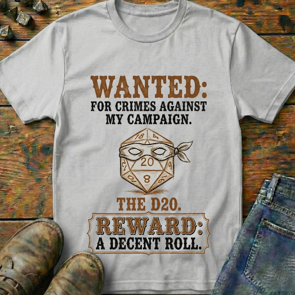 D20 Wanted T-Shirt