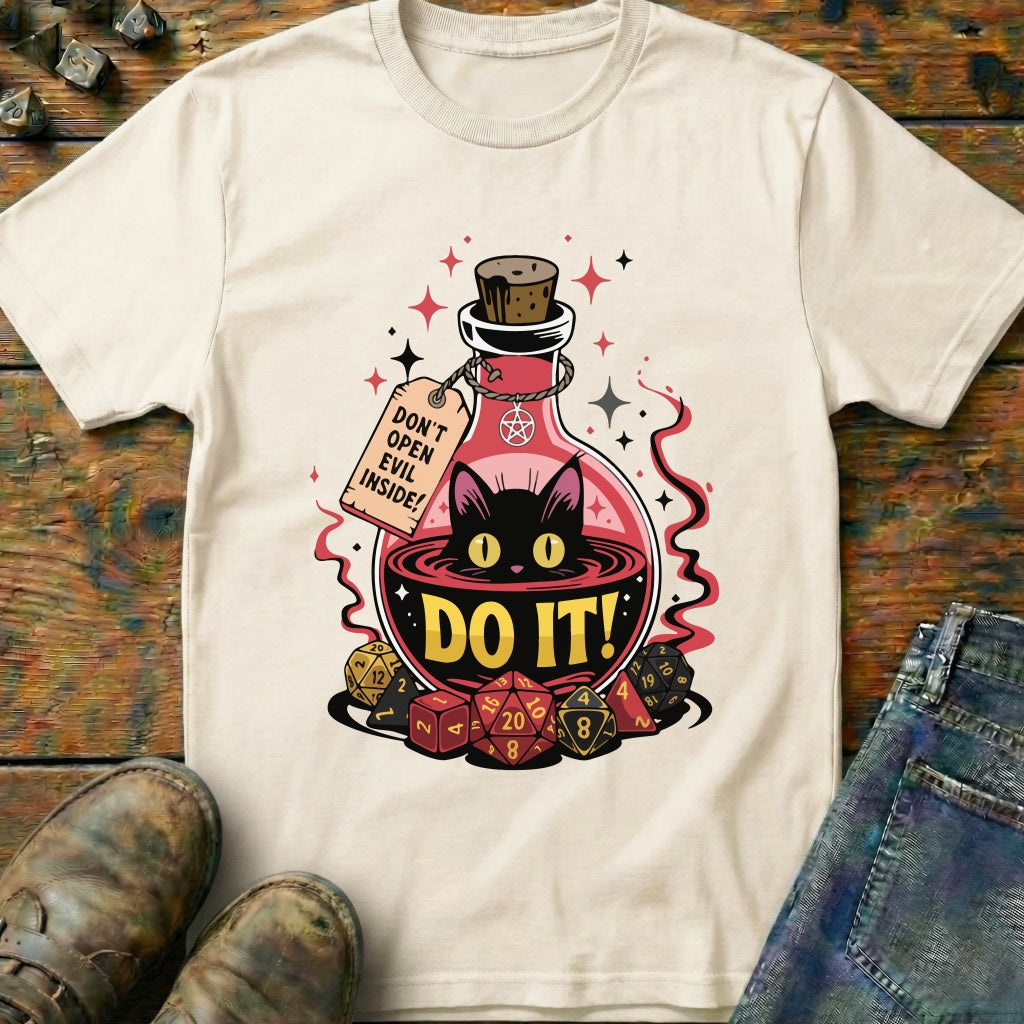 Witch Cat Potion T-Shirt
