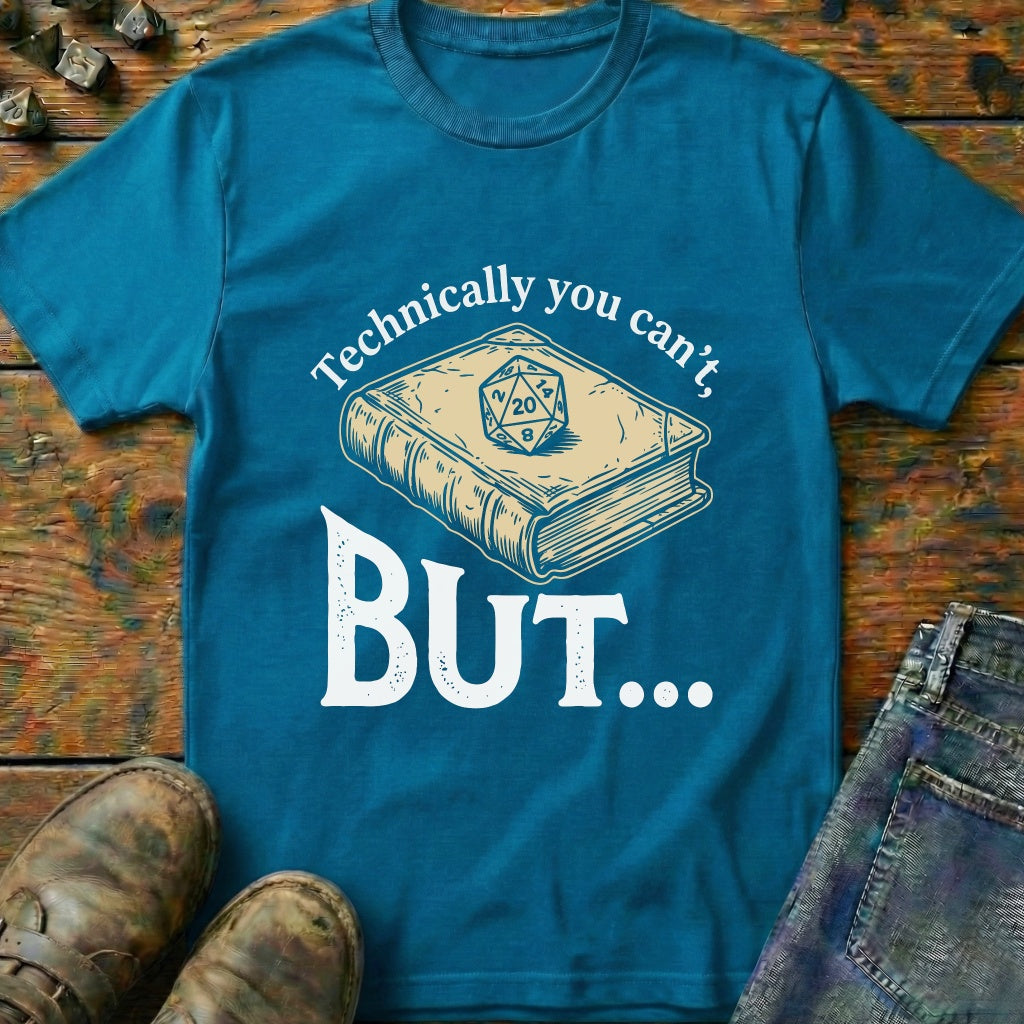 Technically You Cant Rule Book T-Shirt
