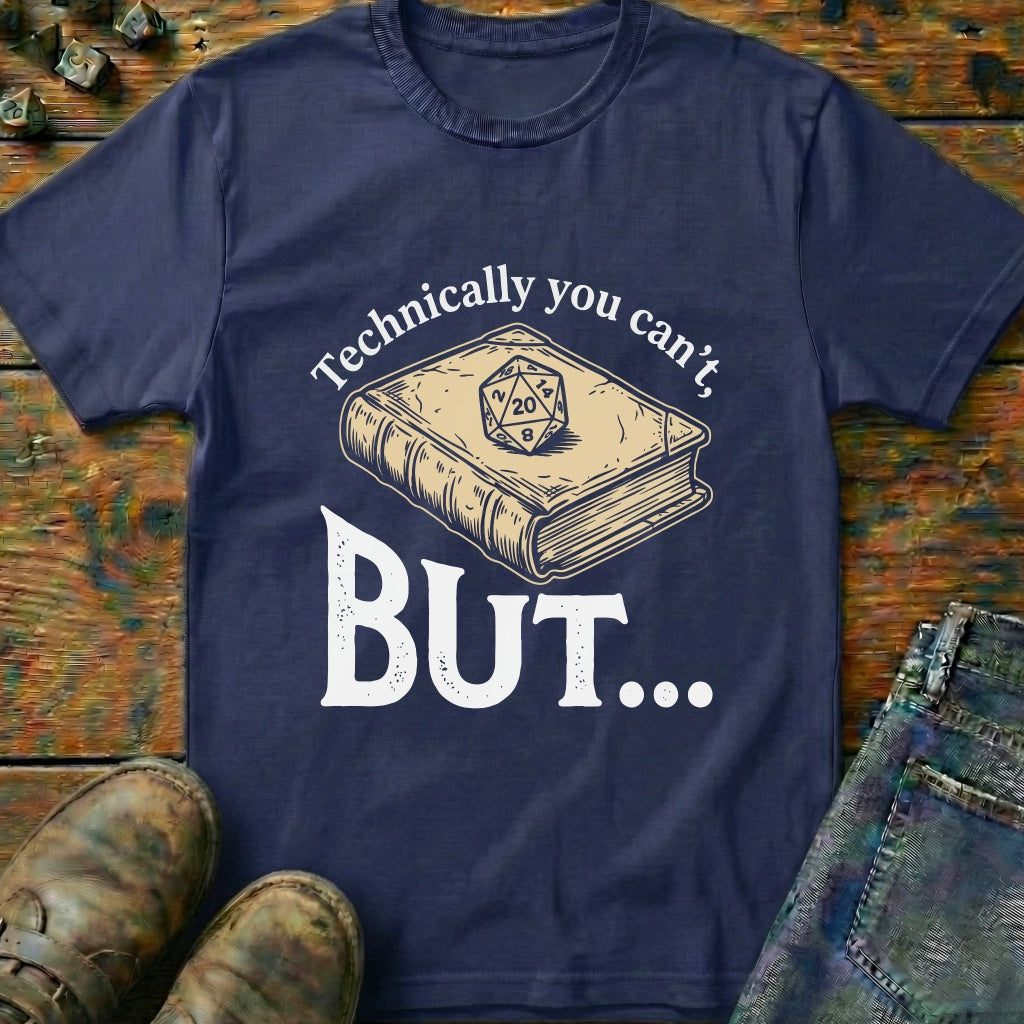 Technically You Cant Rule Book T-Shirt