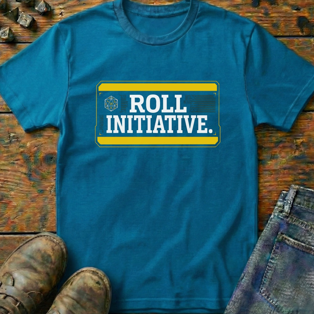 Roll Initiative Dice UI T-Shirt