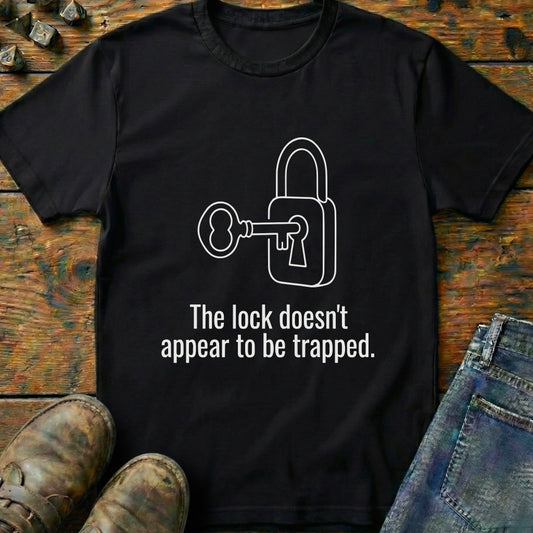 The Lock Doesnt Appear Line T-Shirt