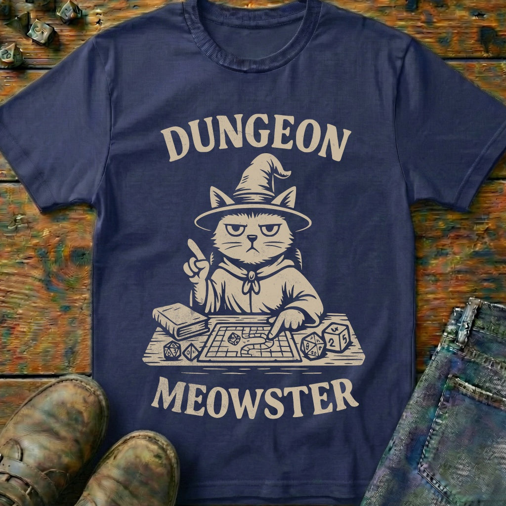 Dungeon Meowster Cat T-Shirt