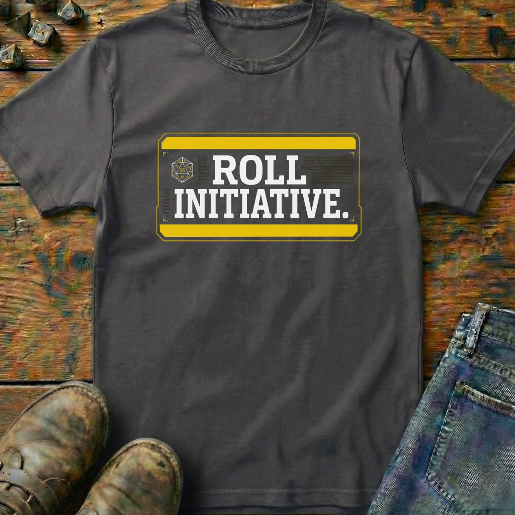 Roll Initiative Dice UI T-Shirt