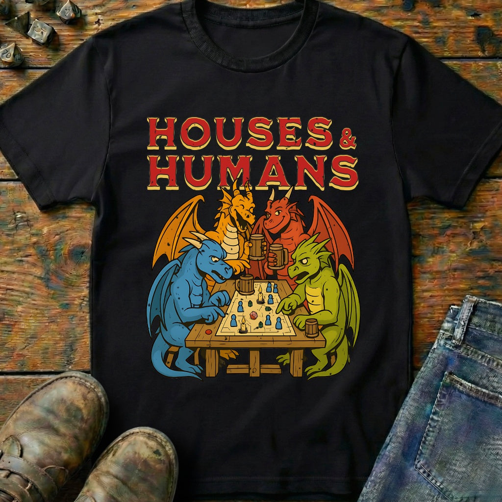 I'm Doing Side Quests Wizard Cat T-Shirt (Intentional Distressed