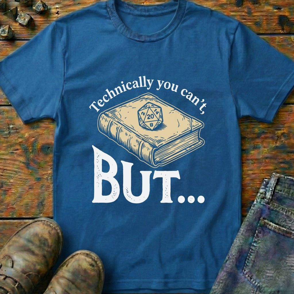 Technically You Cant Rule Book T-Shirt