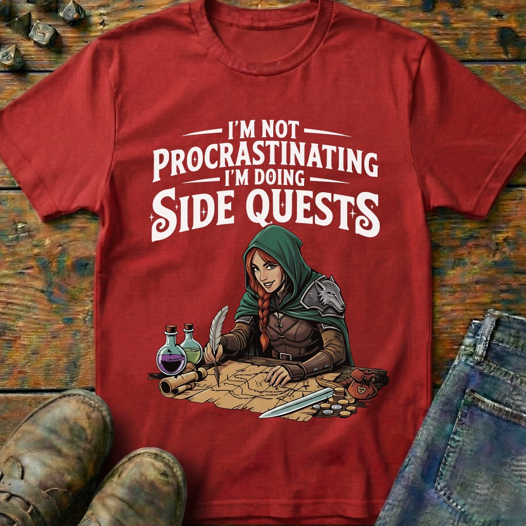 I'm Doing Side Quests Heroine T-Shirt