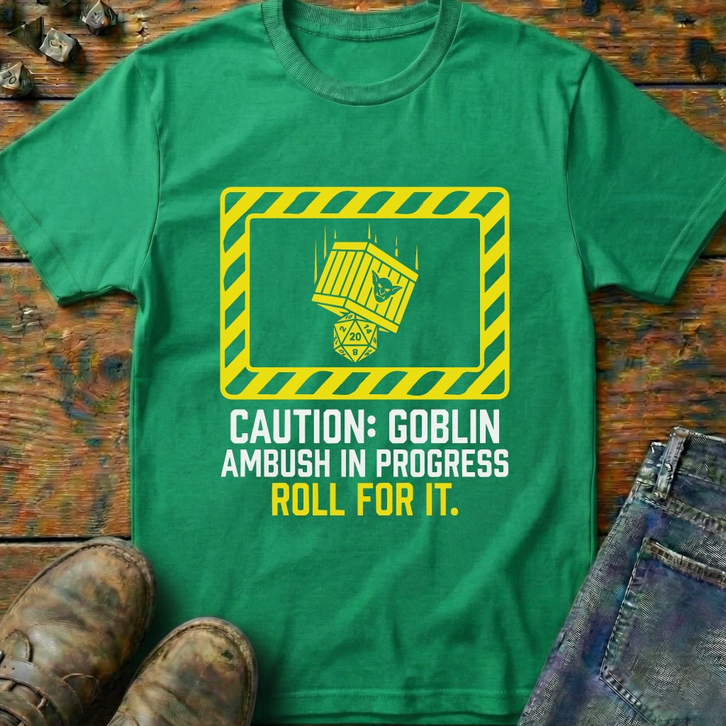 Caution Goblin Ambush T-Shirt