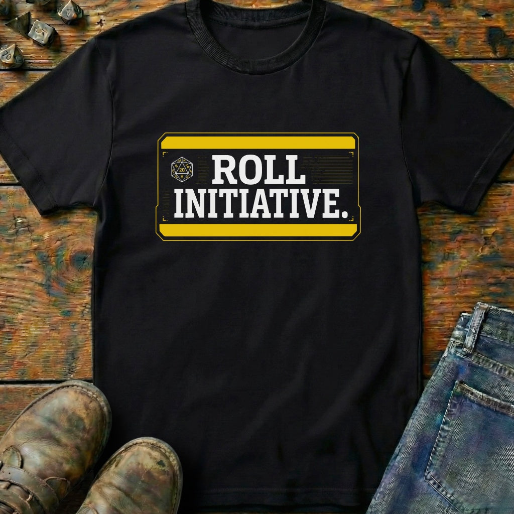 Roll Initiative Dice UI T-Shirt