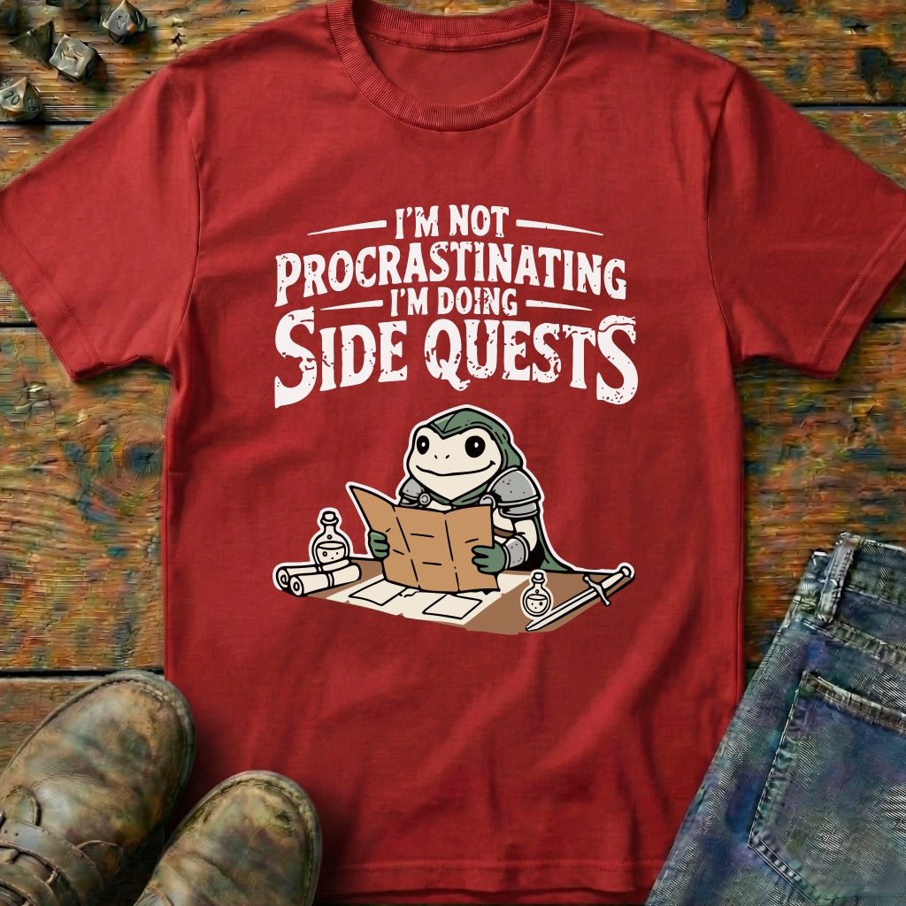 Side Quests Frog T-Shirt