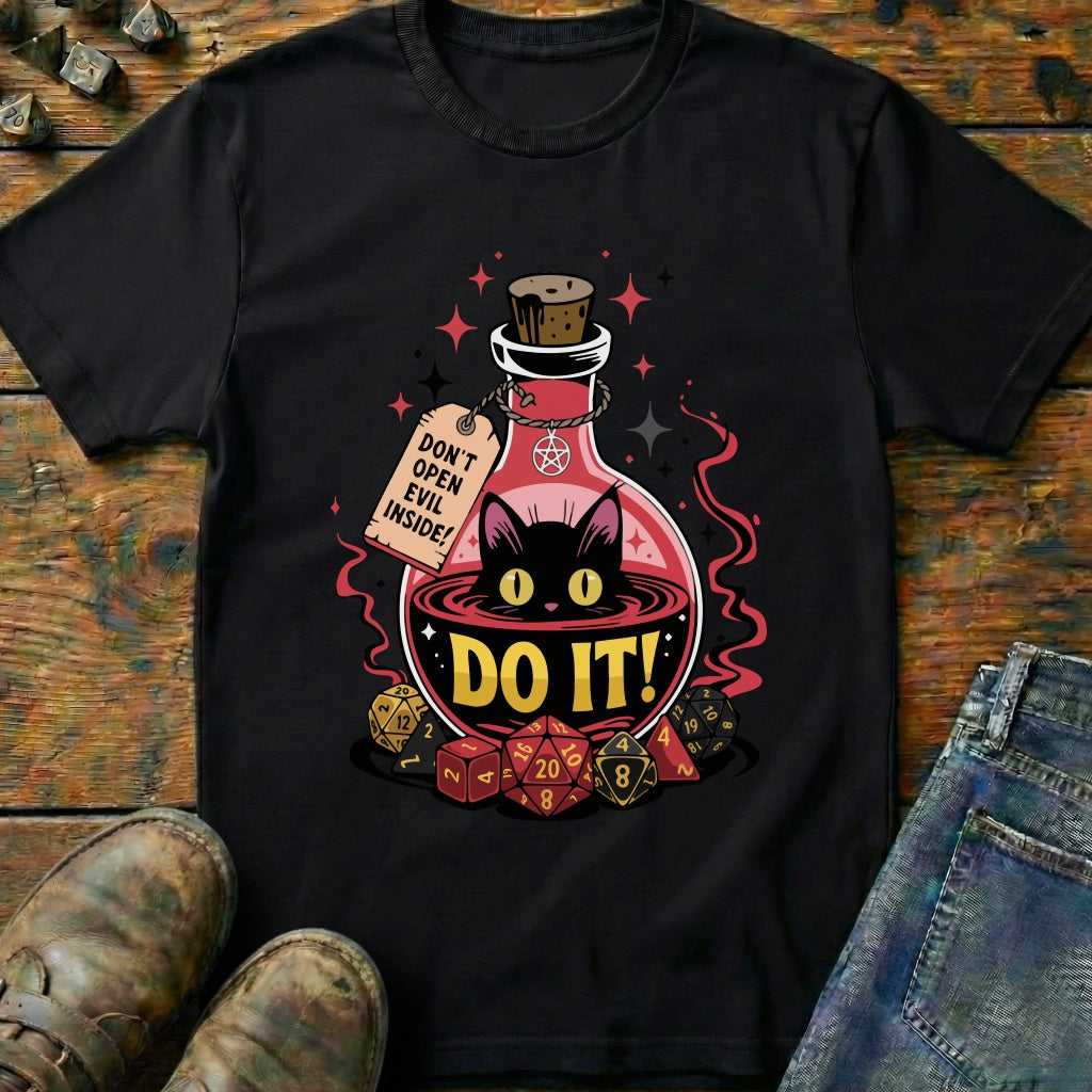 Witch Cat Potion T-Shirt