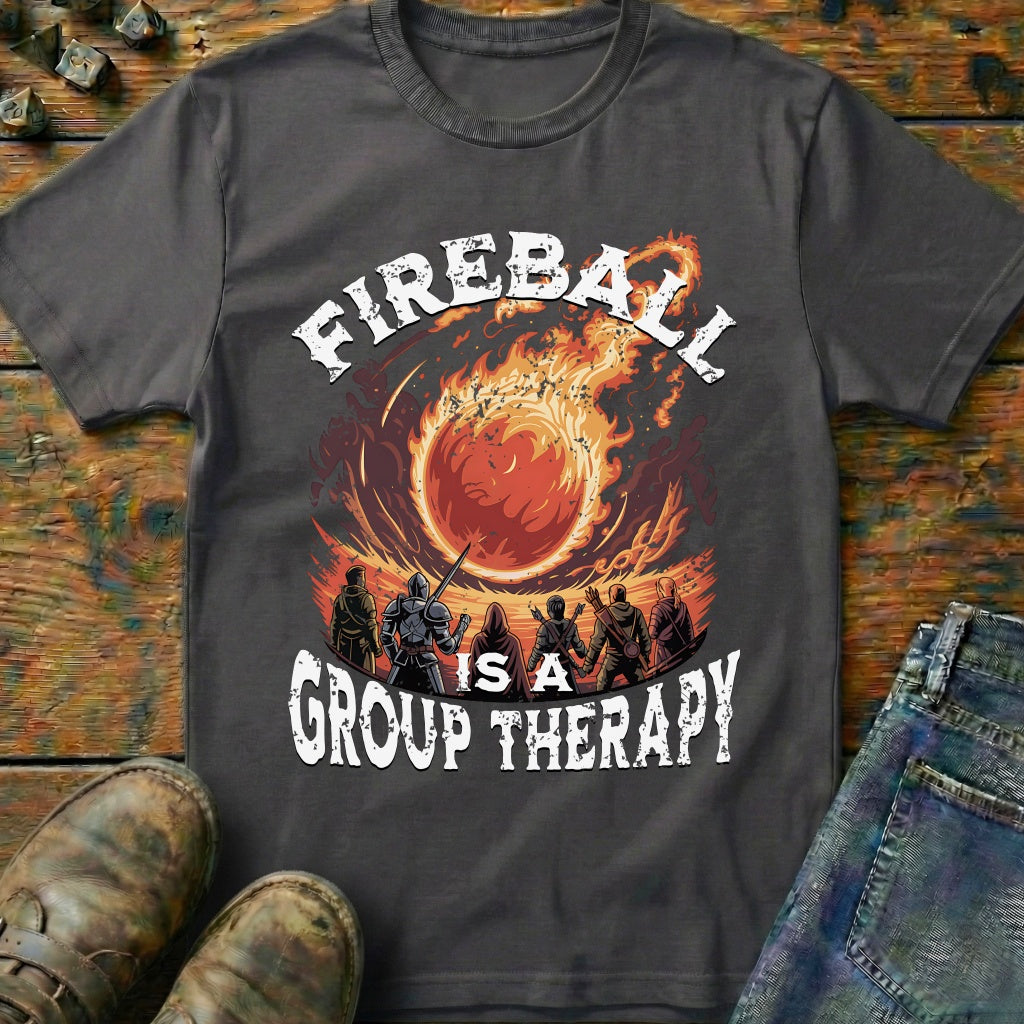 Fireball is a Group Therapy T-Shirt
