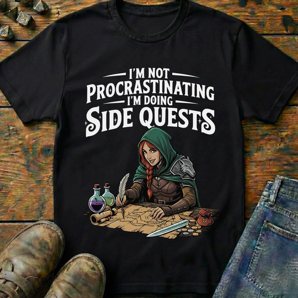 I'm Doing Side Quests Heroine T-Shirt
