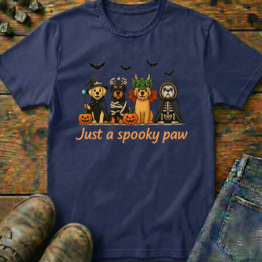 Just a Spooky Paw T-Shirt