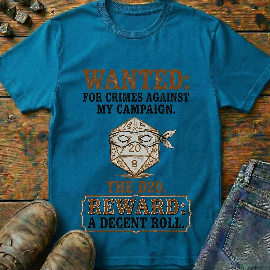 D20 Wanted T-Shirt